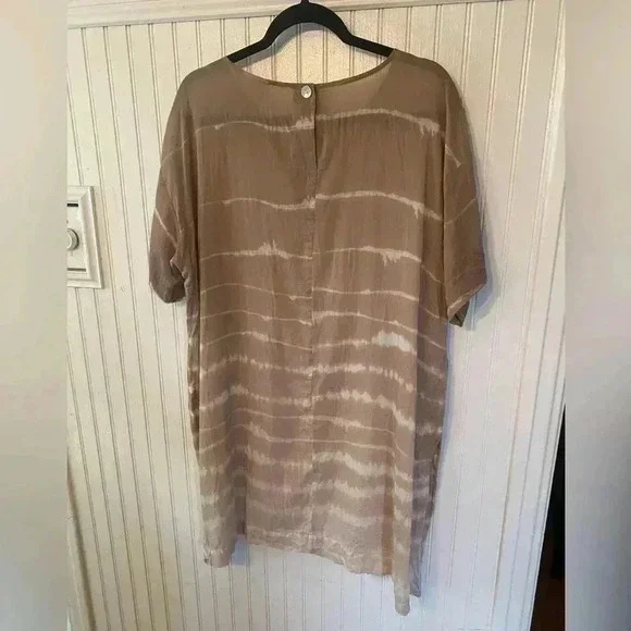 J. Jill cotton silk blend oversized tunic - Picture 8 of 11